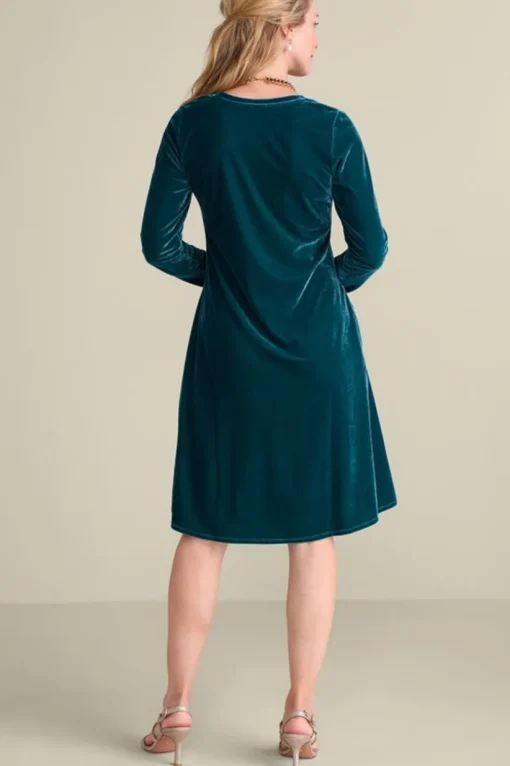 Short Santiago Velvet Dress
