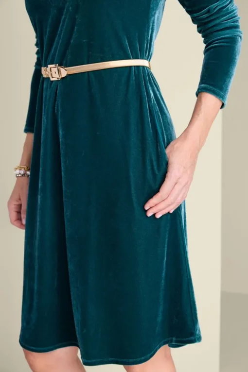 Short Santiago Velvet Dress