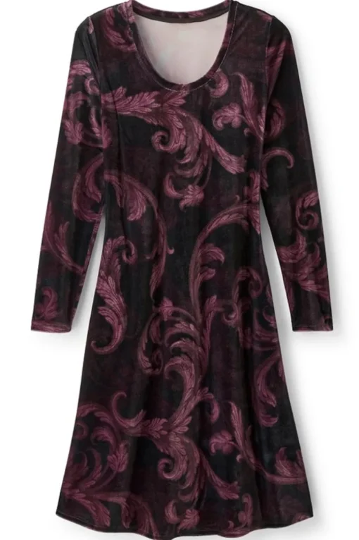 Short Santiago Velvet Dress