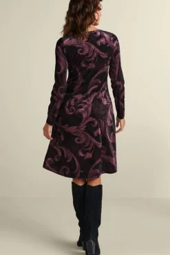 Short Santiago Velvet Dress
