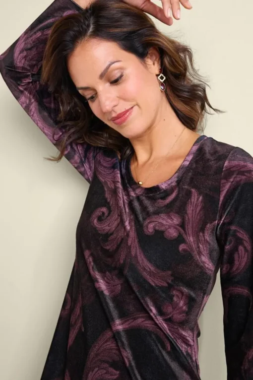 Short Santiago Velvet Dress