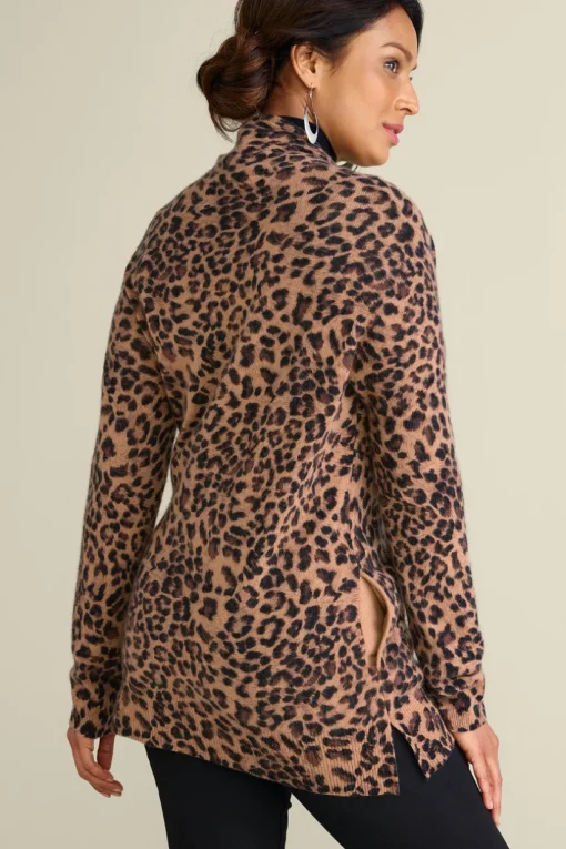 Sibyl Cashmere Printed Cardigan