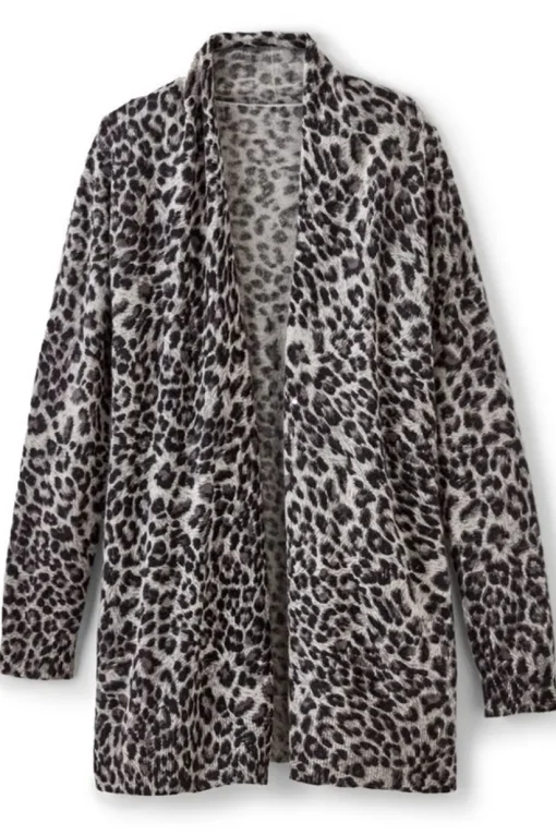 Sibyl Cashmere Printed Cardigan
