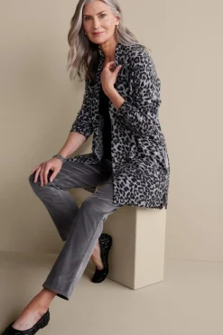 Sibyl Cashmere Printed Cardigan