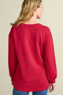Siesta Soft Button Shoulder Tunic