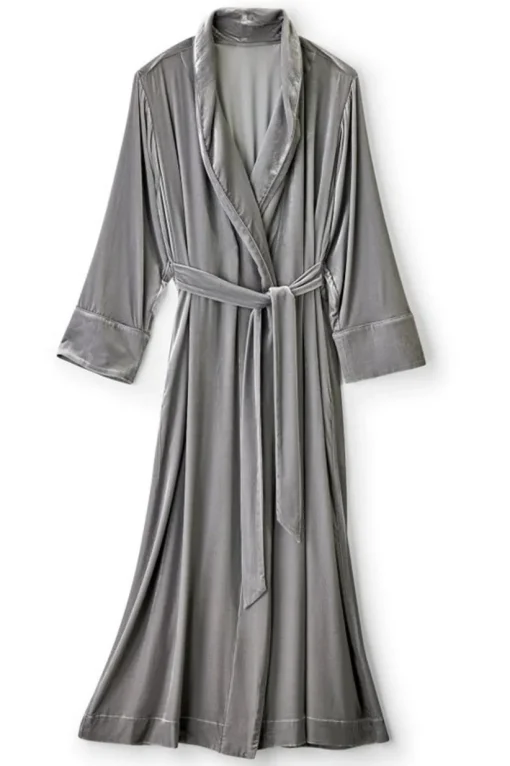 Silk Velvet Robe
