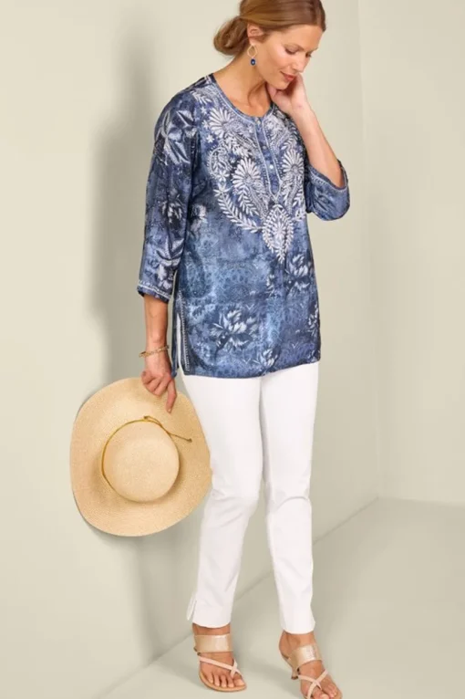Silvia Embroidered Tunic