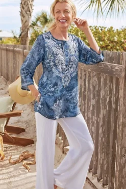 Silvia Embroidered Tunic