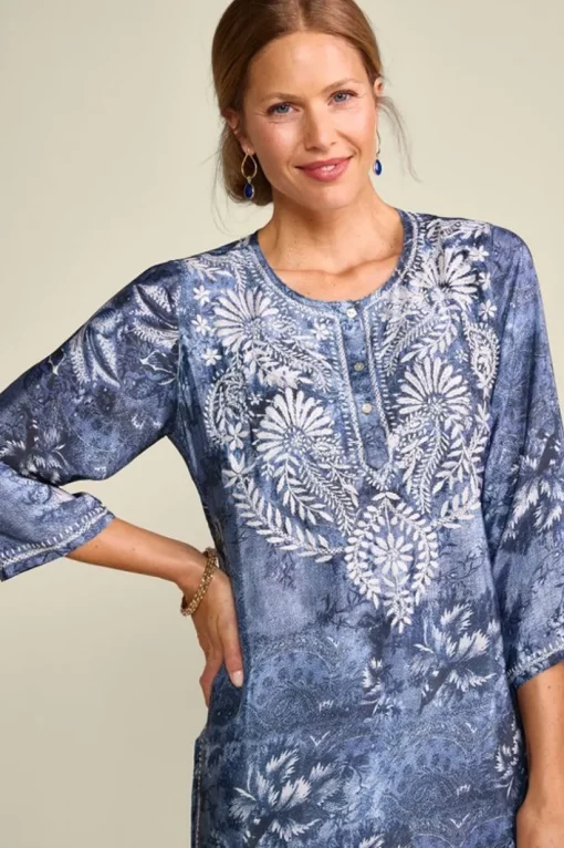 Silvia Embroidered Tunic