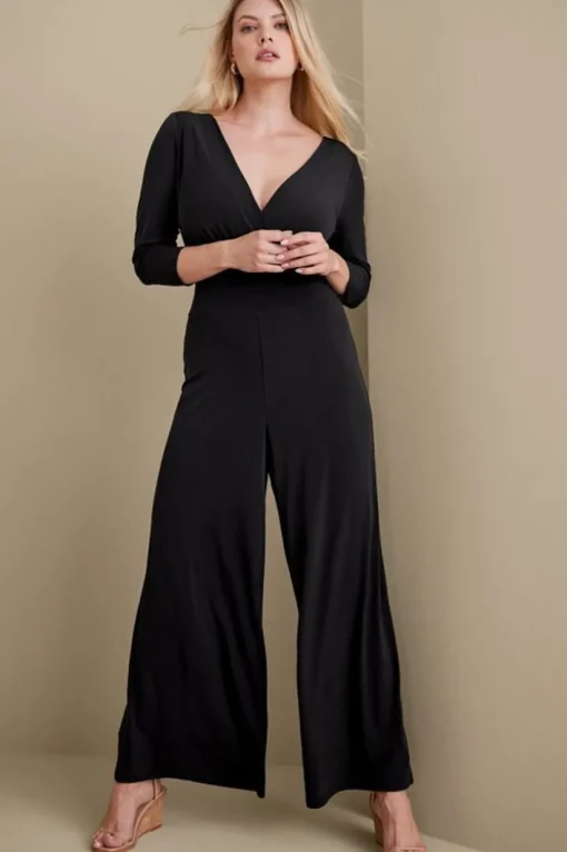 3/4 Sleeve Penelope Jumpsuit