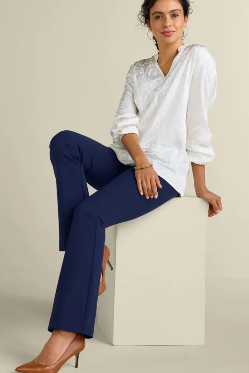 Soft Essential Ponte Bootcut Pants