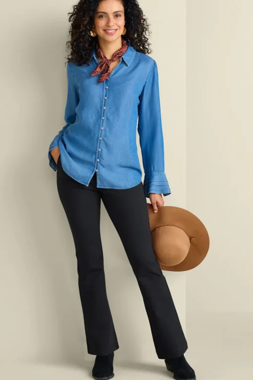 Soft Essential Ponte Bootcut Pants