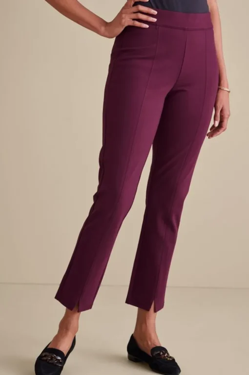 Soft Essential Ponte Slim Ankle Pants