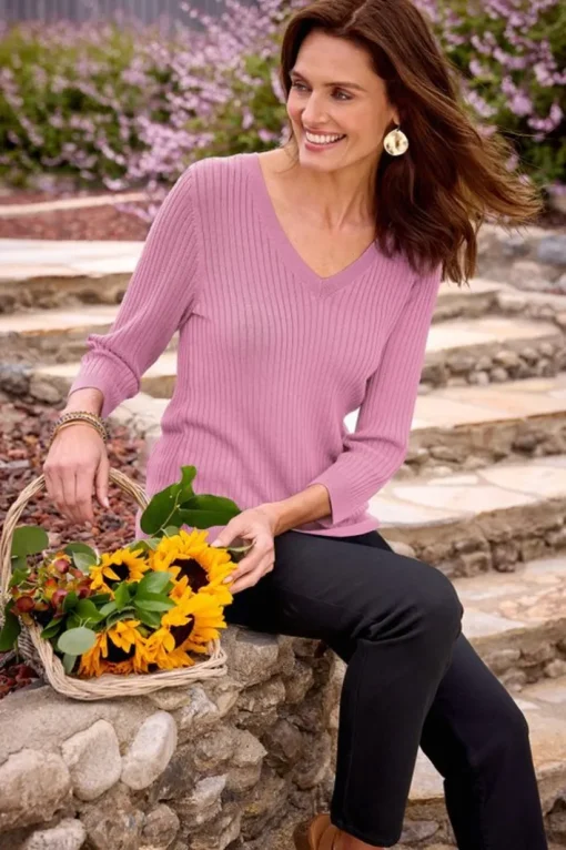 Soft Essential Ribbed Linnie Sweater