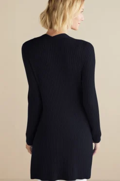 Soft Essential Ribbed Long Cardi
