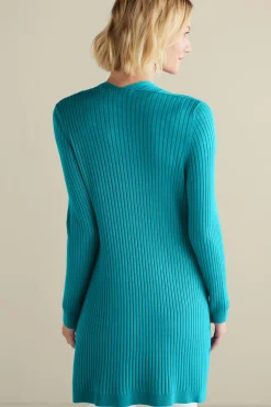 Soft Essential Ribbed Long Cardi