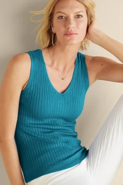 Soft Essential Ribbed Sweater Tank