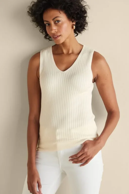 Soft Essential Ribbed Sweater Tank