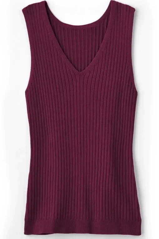 Soft Essential Ribbed Sweater Tank