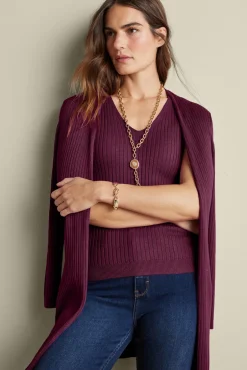 Soft Essential Ribbed Sweater Tank
