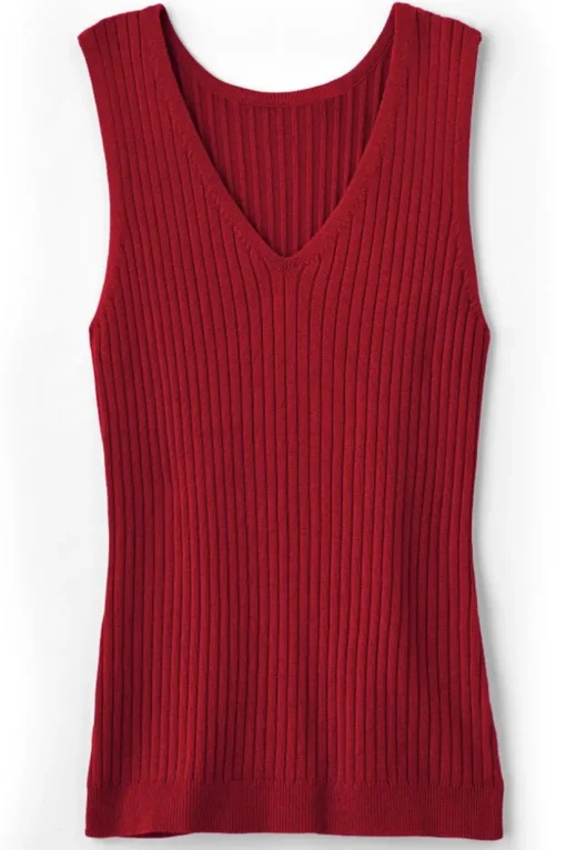 Soft Essential Ribbed Sweater Tank