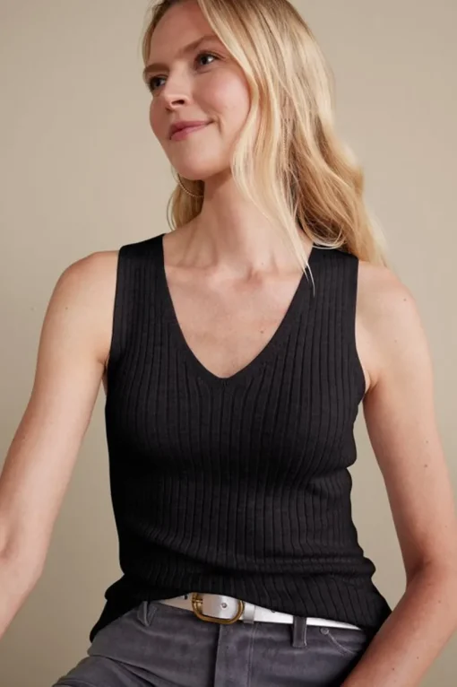 Soft Essential Ribbed Sweater Tank