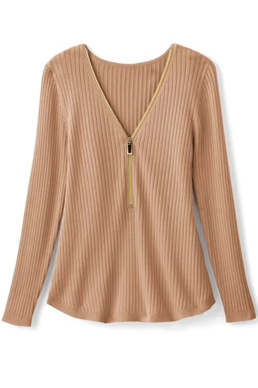 Soft Essential Ribbed Valentina Sweater