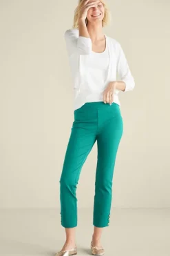 Soft Essential Superla Slim Leg Crop Pants
