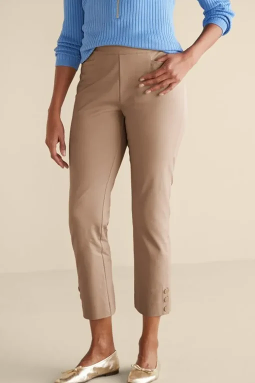 Soft Essential Superla Slim Leg Crop Pants