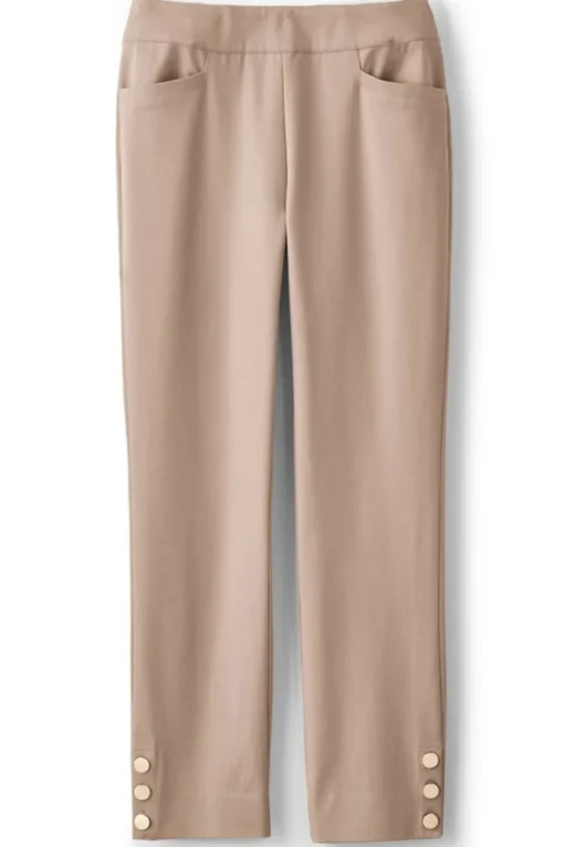 Soft Essential Superla Slim Leg Crop Pants