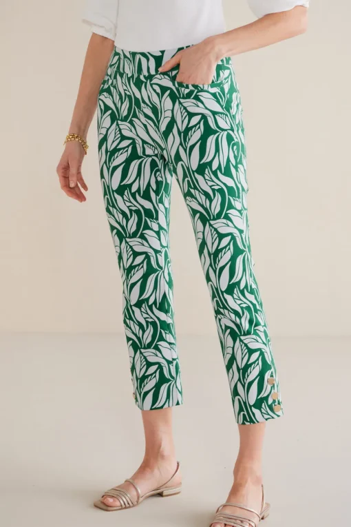 Soft Essential Superla Slim Leg Crop Pants