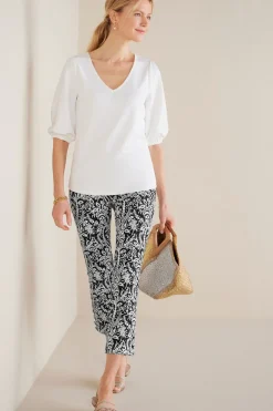Soft Essential Superla Slim Leg Crop Pants