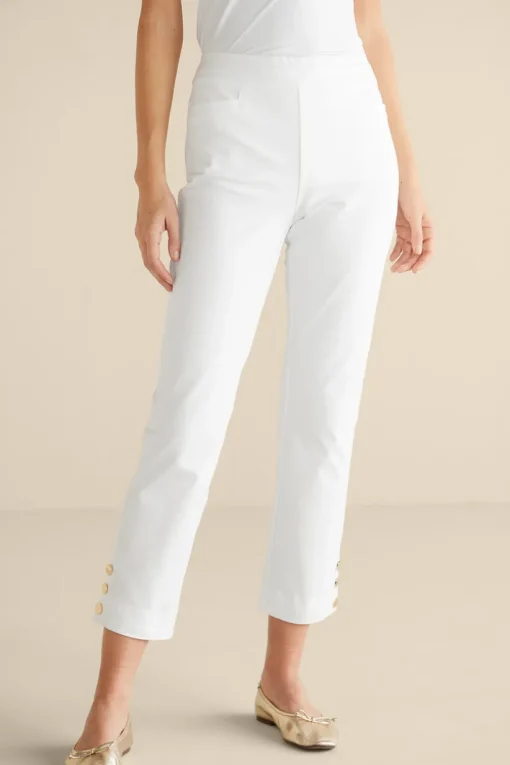 Soft Essential Superla Slim Leg Crop Pants