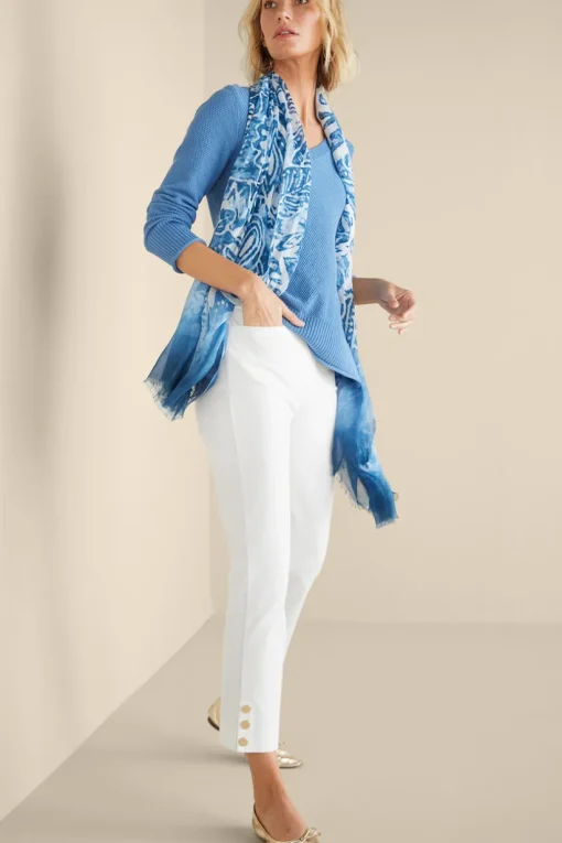 Soft Essential Superla Slim Leg Crop Pants