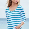 Soft Essential Supima 3/4 Sleeve Tee