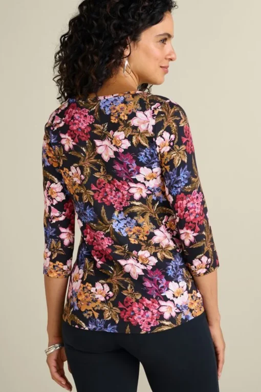 Soft Essential Supima 3/4 Sleeve Tee I