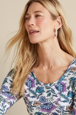 Soft Essential Supima 3/4 Sleeve Tee I