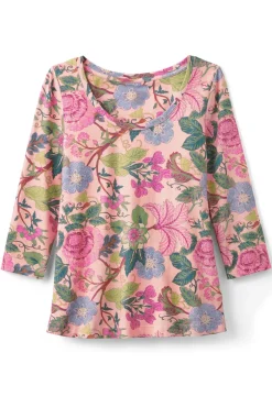 Soft Essential Supima 3/4 Sleeve Tee I