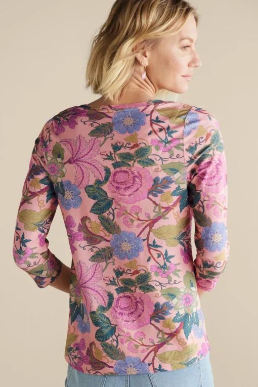 Soft Essential Supima 3/4 Sleeve Tee I
