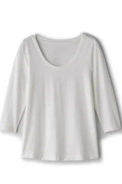 Soft Essential Supima 3/4 Sleeve Tee I