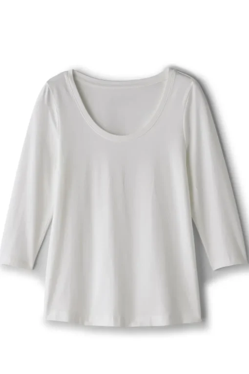 Soft Essential Supima 3/4 Sleeve Tee I
