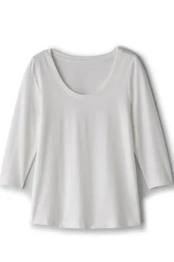 Soft Essential Supima 3/4 Sleeve Tee