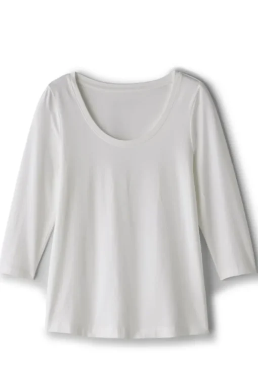 Soft Essential Supima 3/4 Sleeve Tee
