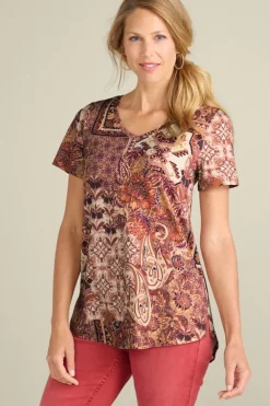 Soft Essential Supima Isabel Short Sleeve Tunic