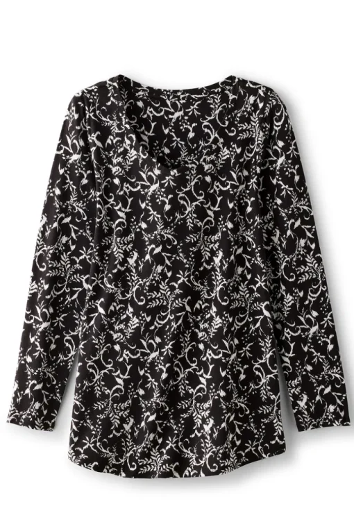 Soft Essential Supima Isabel Long Sleeve Tunic