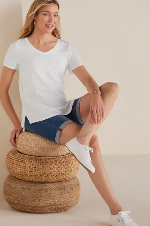 Soft Essential Supima Isabel Short Sleeve Tunic
