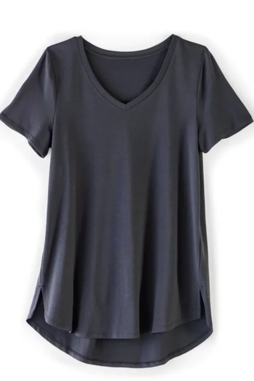 Soft Essential Supima Isabel Short Sleeve Tunic