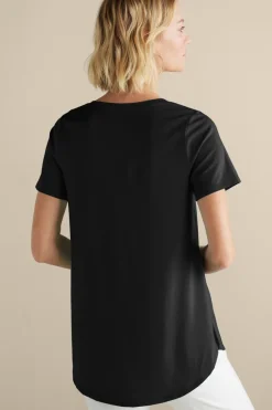Soft Essential Supima Isabel Short Sleeve Tunic