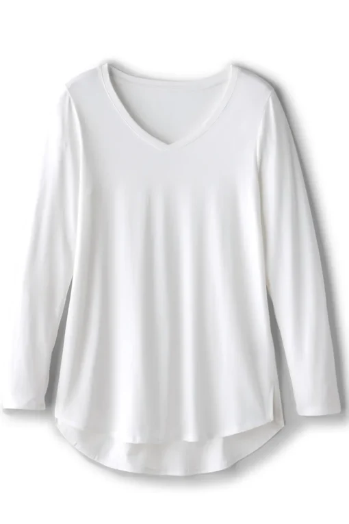 Soft Essential Supima Isabel Long Sleeve Tunic