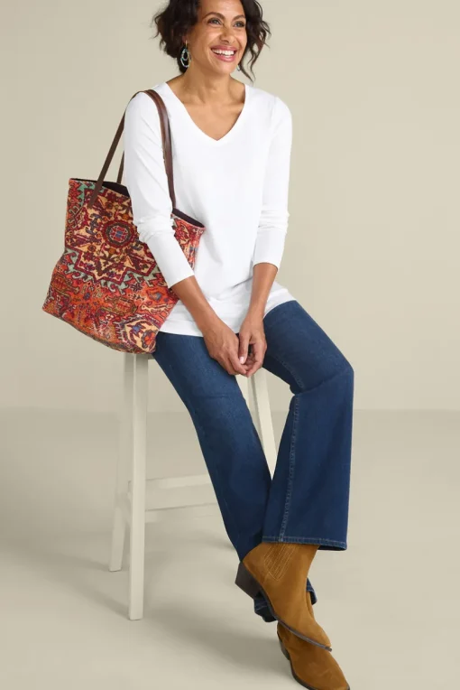 Soft Essential Supima Isabel Long Sleeve Tunic
